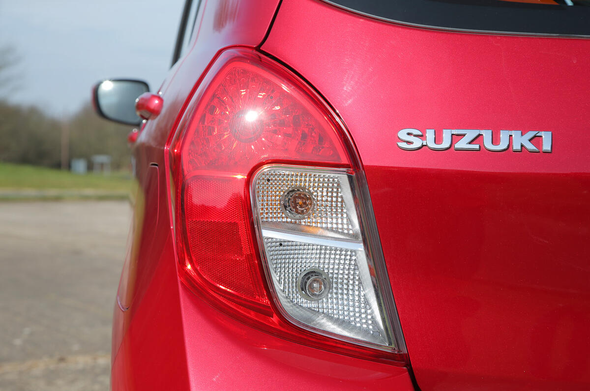 Suzuki Celerio - rear badge Suzuki Celerio - rear badge