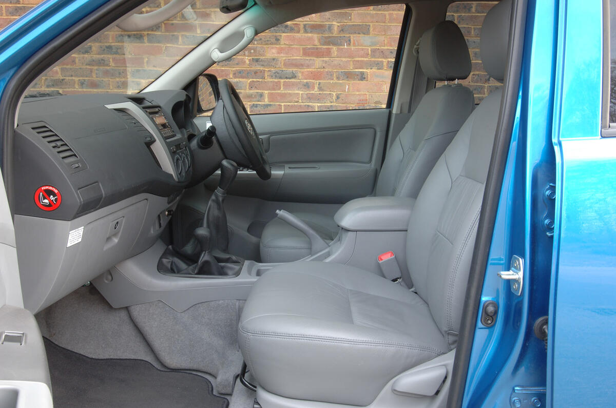 Toyota Hilux - interior Toyota Hilux - interior