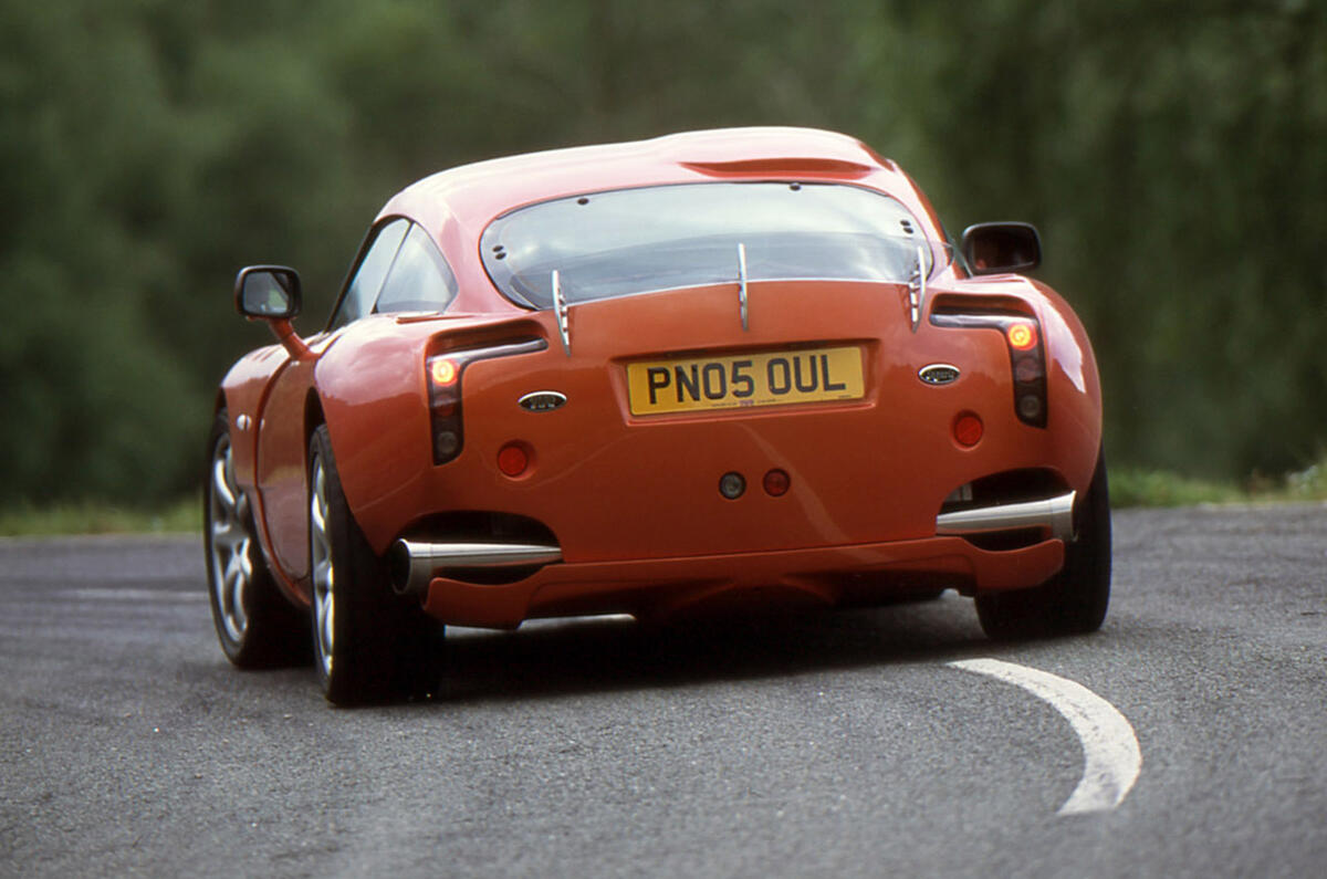TVR Sagaris 2005 - hero rear