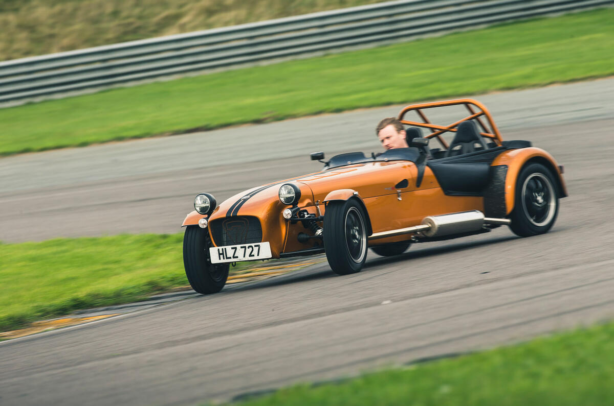 4 writers favourite cars 2021 Caterham Seven 170 R drifting 4 writers favourite cars 2021 Caterham Seven 170 R drifting
