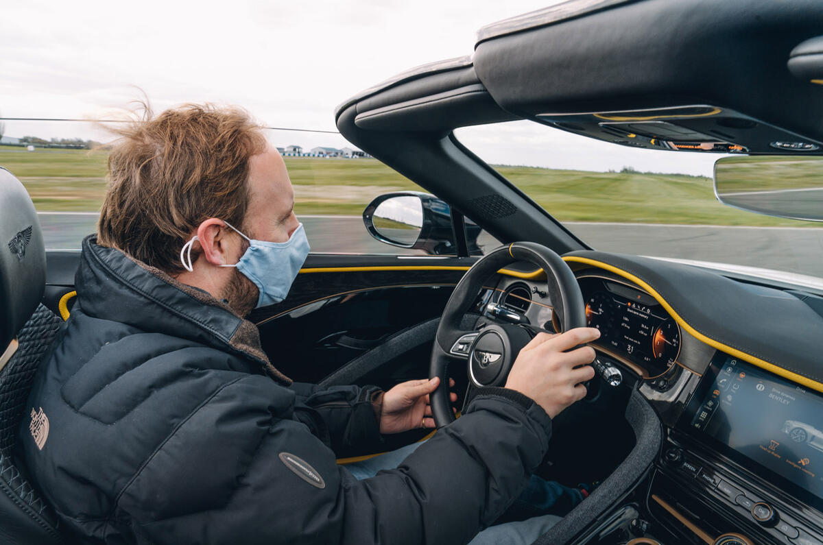 4 writers favourites 2021 PW Bentley Bacalar PW driving