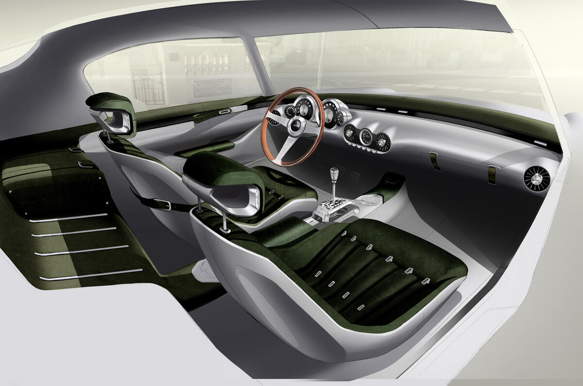 4. GTO Engineering showcases bespoke details of the all new Squalo interior in first design drawings Racing Green leather 4. GTO Engineering showcases bespoke details of the all new Squalo interior in first design drawings Racing Green leather