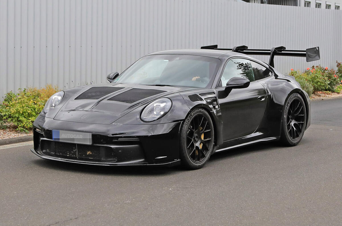Porsche 911 GT3 RS - spy shots
