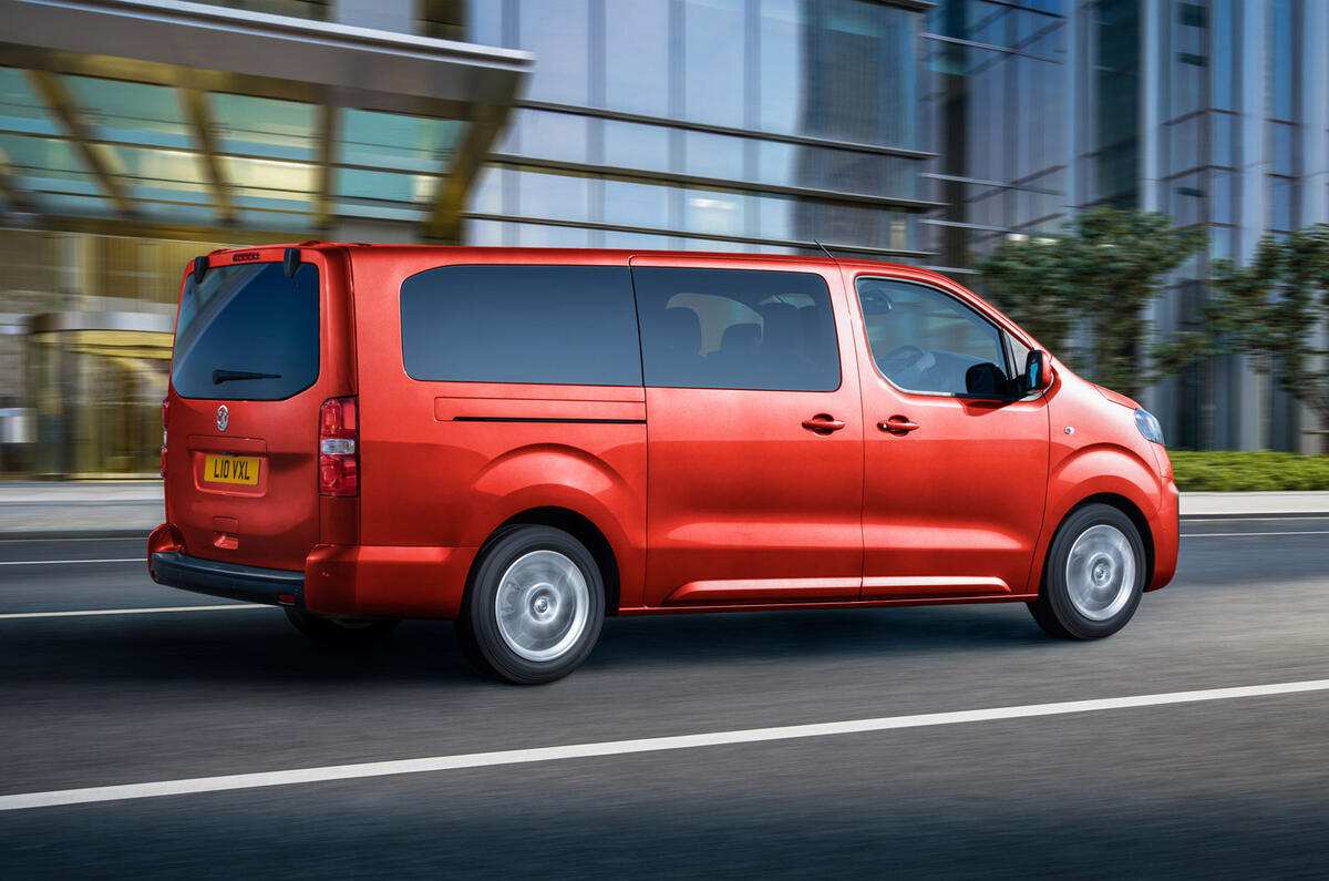Vauxhall Vivaro-e Life 2020 - press pics
