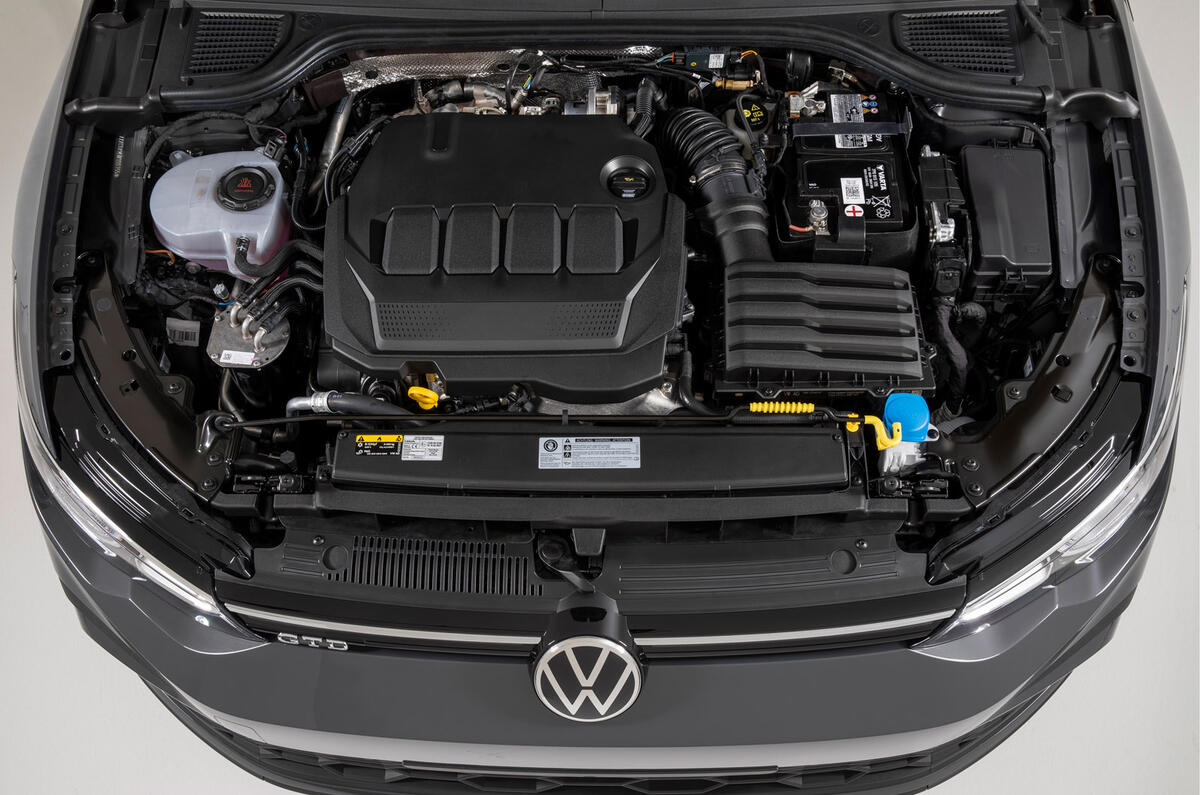 Volkswagen Golf GTD 2020 - engine Volkswagen Golf GTD 2020 - engine