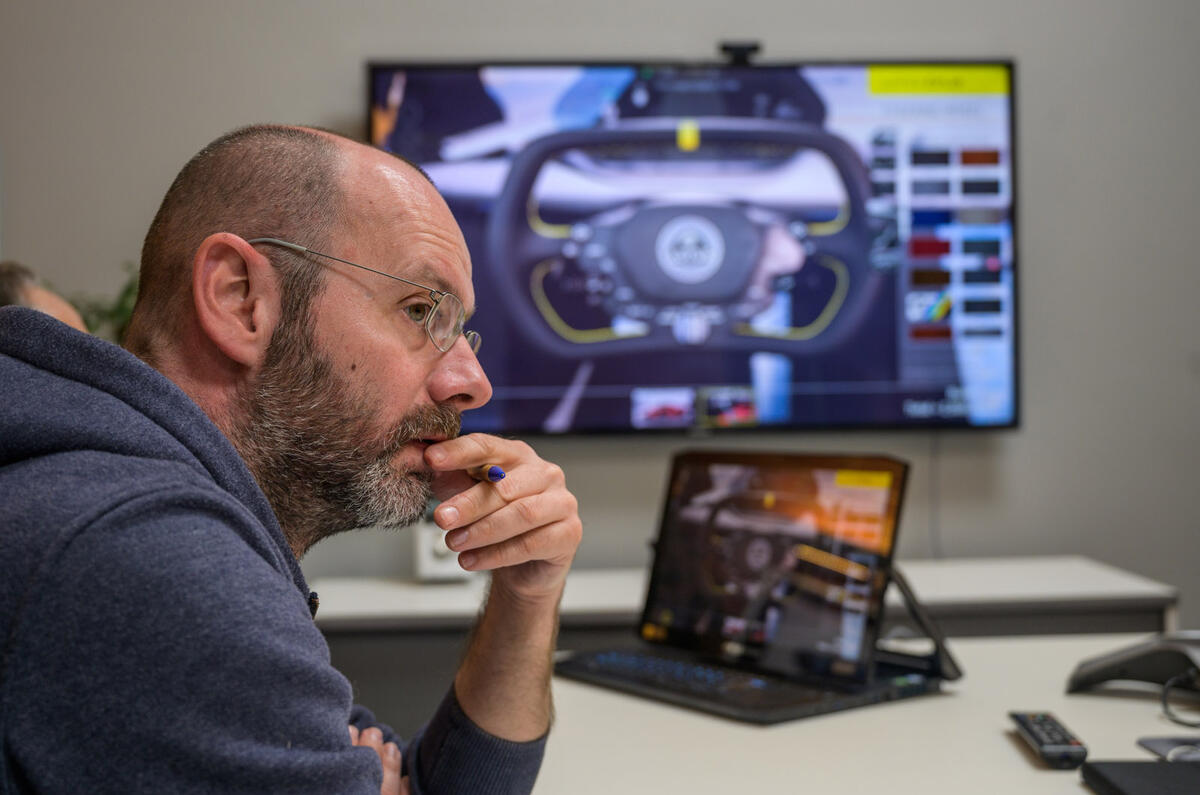 Lotus Evija configurator 2020 - steering wheel Lotus Evija configurator 2020 - steering wheel