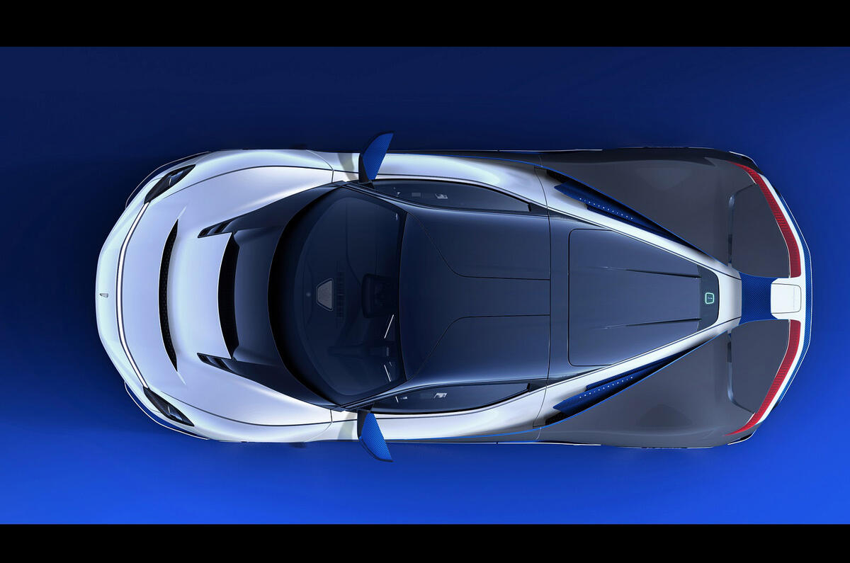 Pininfarina Battista Anniversario 2020 - stationary top