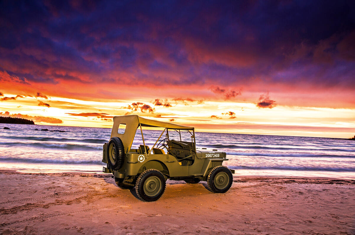 Willys Jeep - stationary side Willys Jeep - stationary side