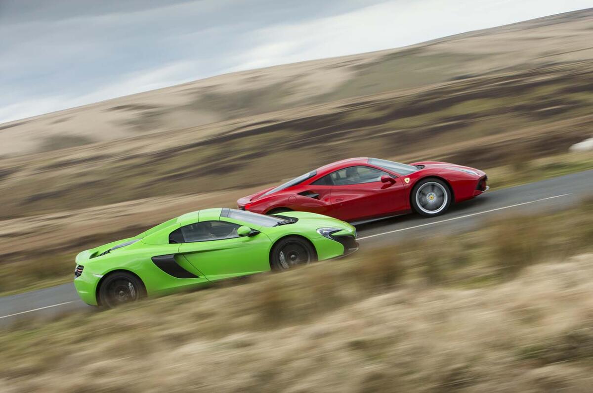 McLaren 650S vs Ferrari 458