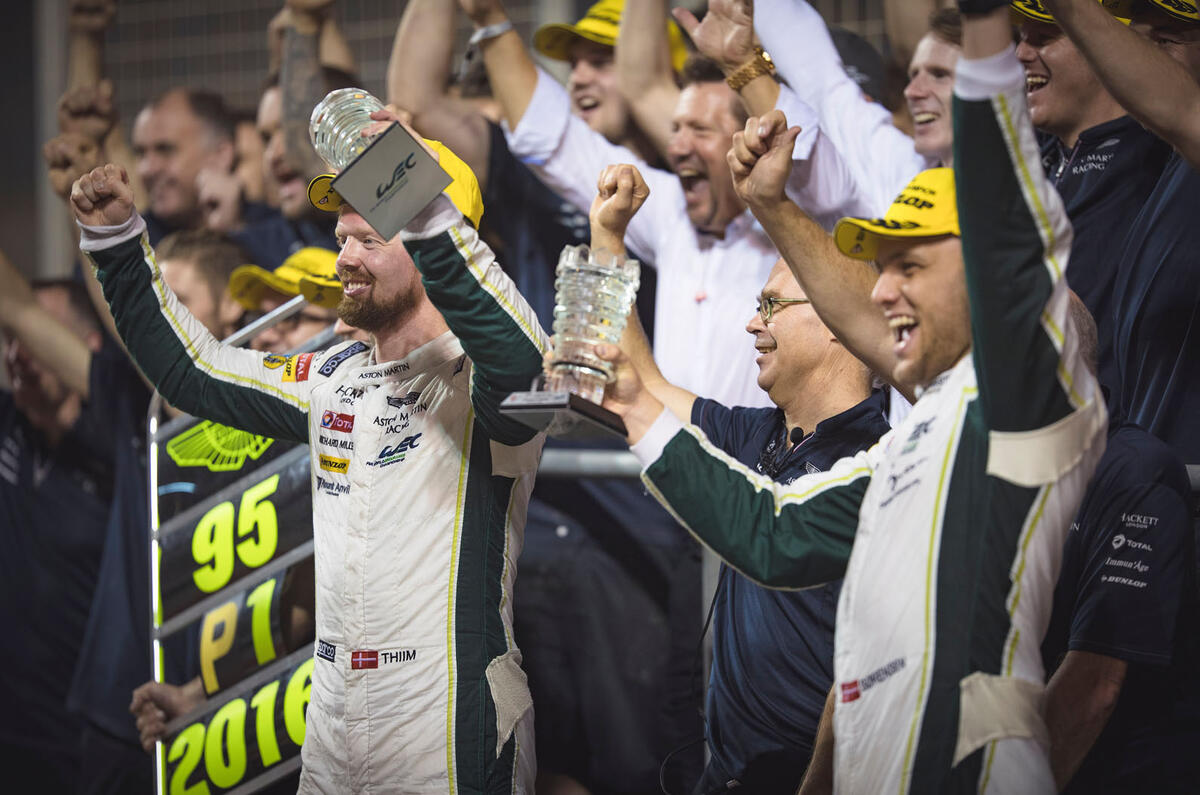 Aston Martin V8 Vantage GTE racer