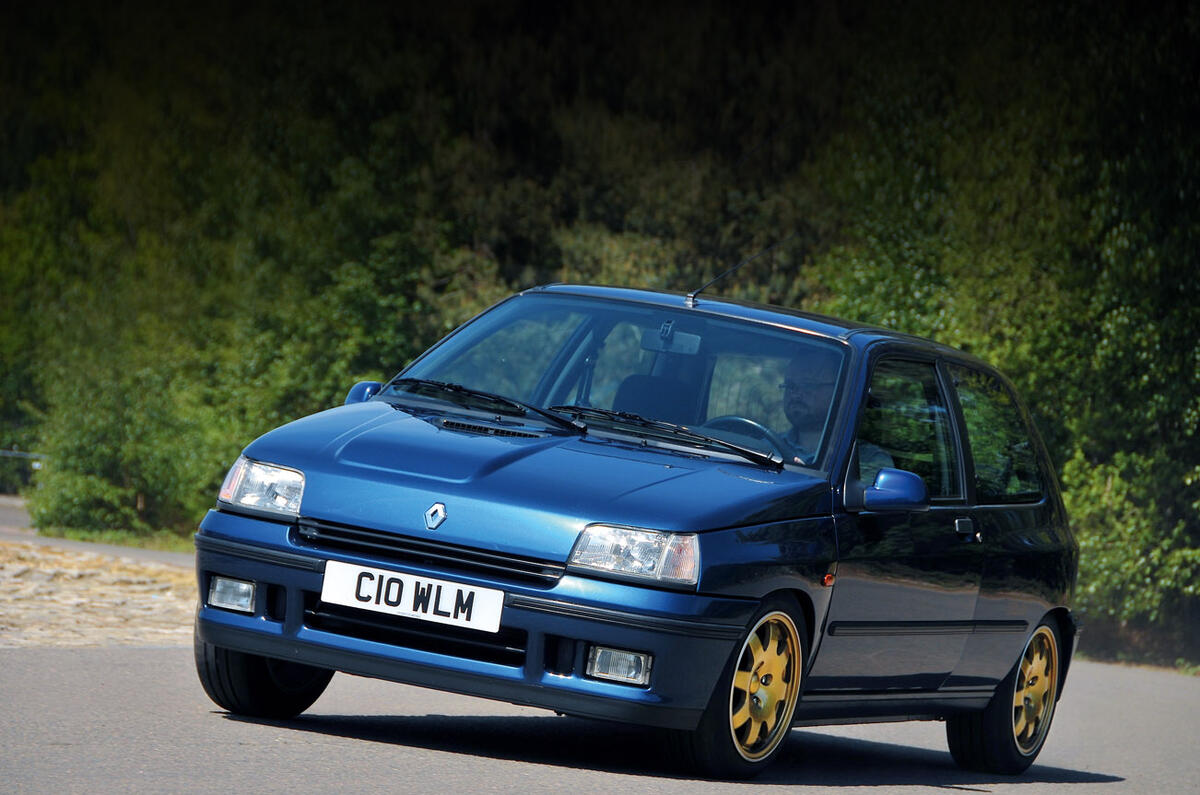Renault Clio Williams - tracking front Renault Clio Williams - tracking front