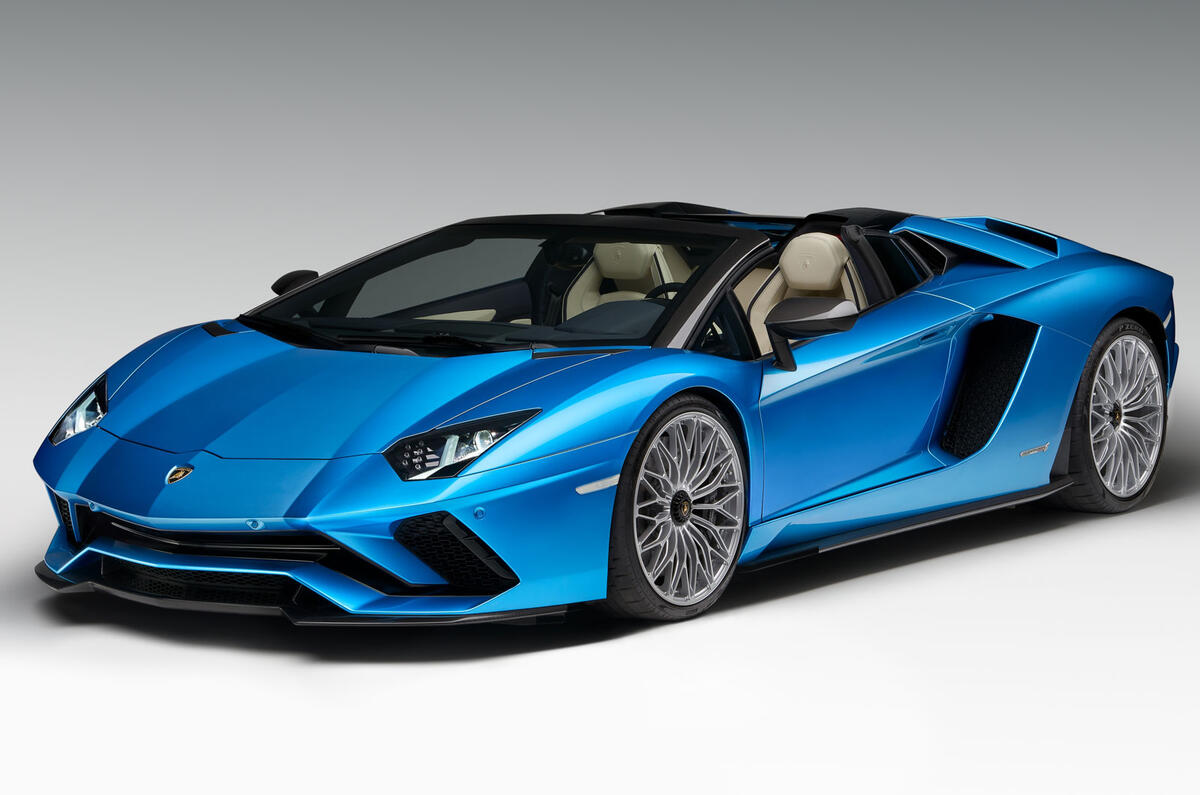 Lamborghini Aventador S Roadster launched as 217mph drop-top