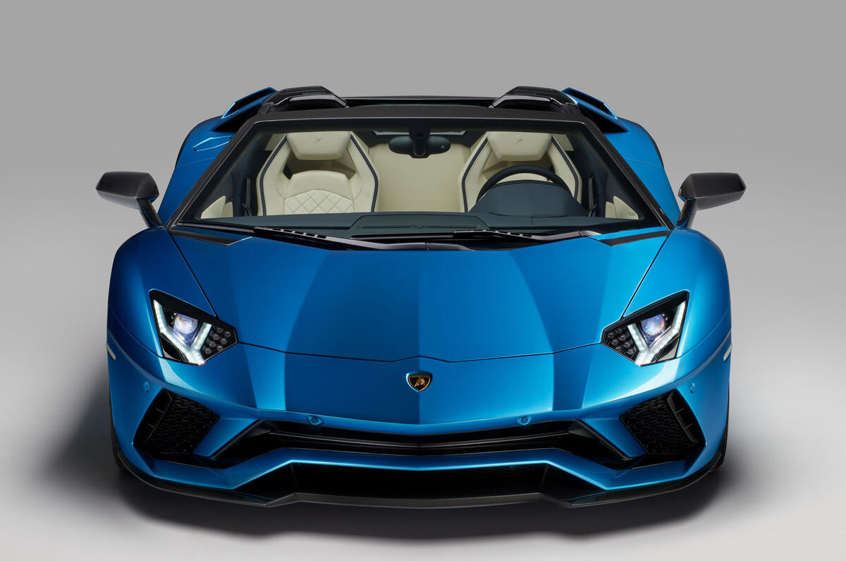 Lamborghini Aventador S Roadster launched as 217mph drop-top