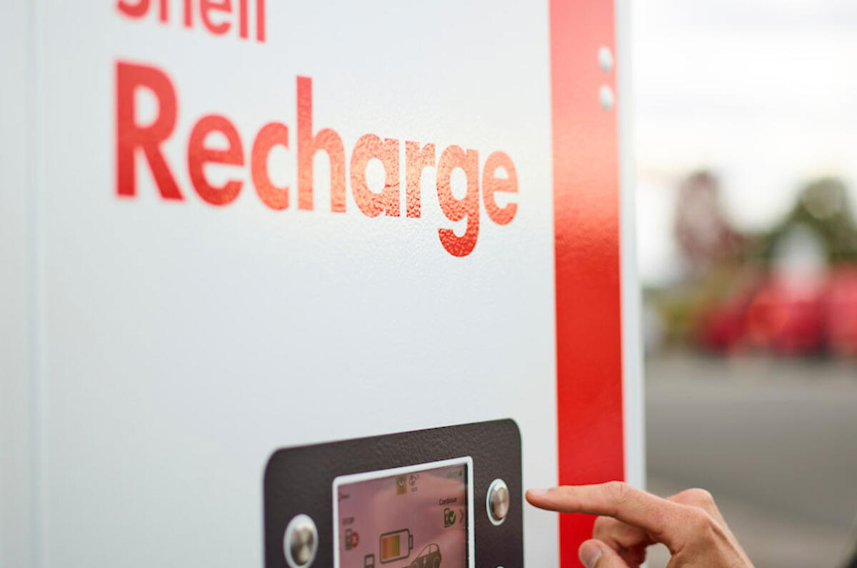 Shell Recharge electric car service launches first in UK forecourts
