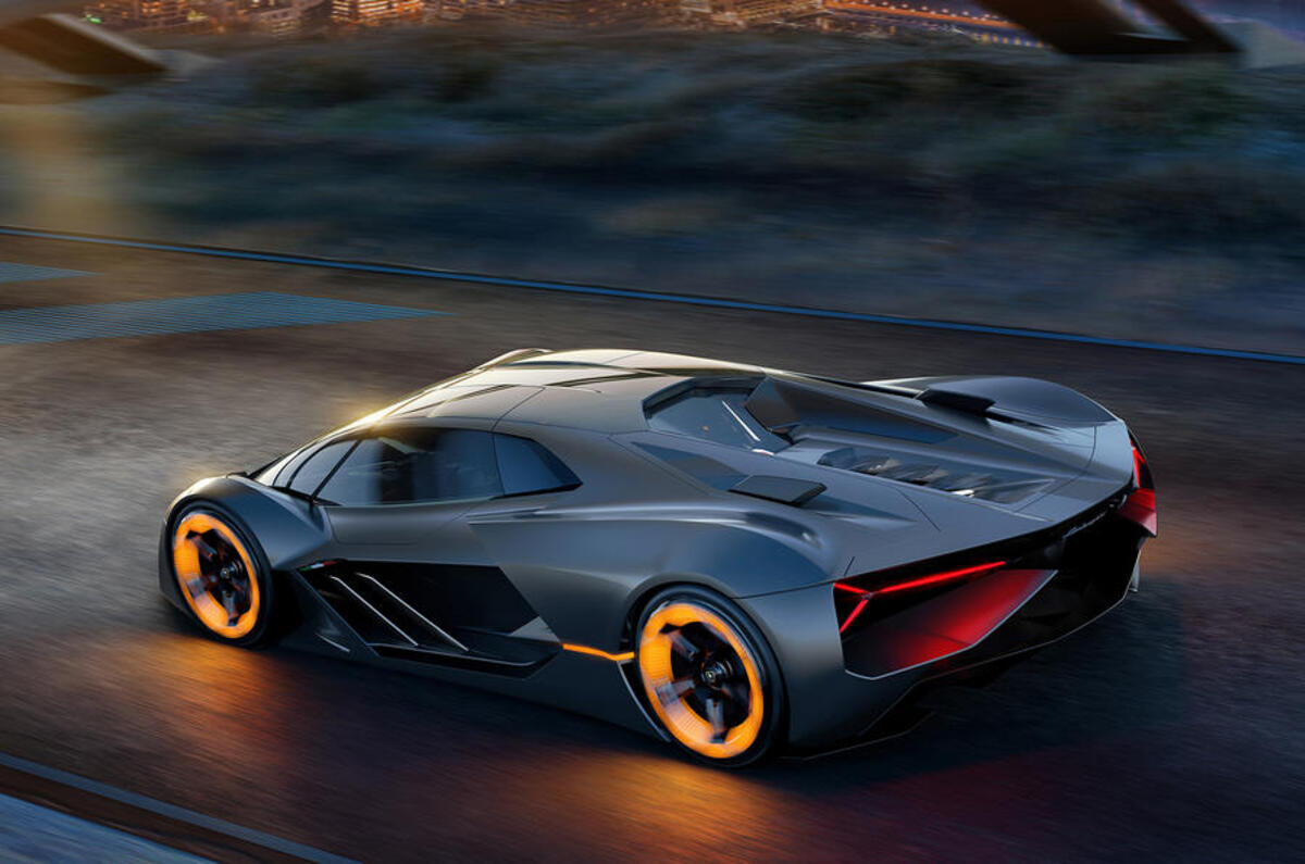 lamborghini Terzo Millennio concept - action
