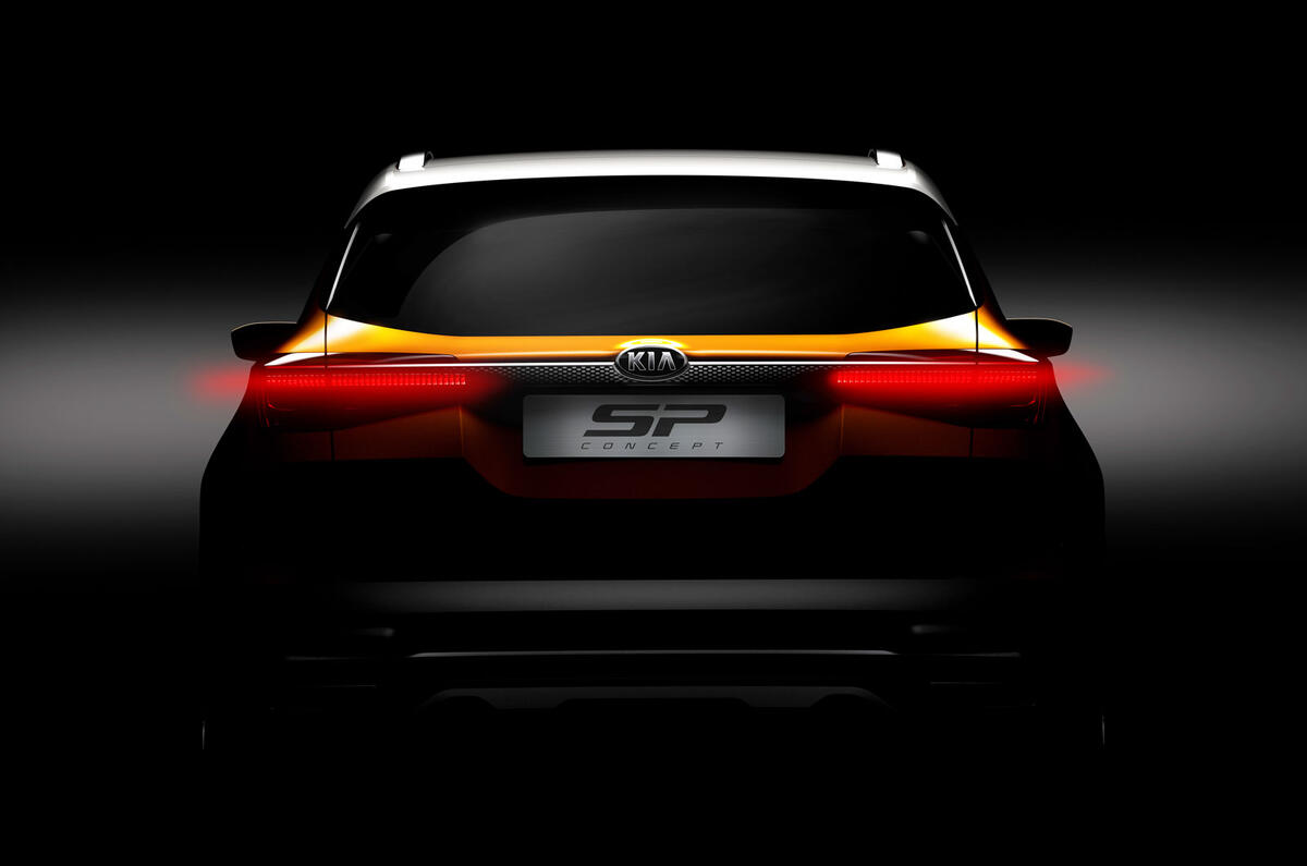 Kia SP Concept due ahead of brand’s 2019 Indian market entry