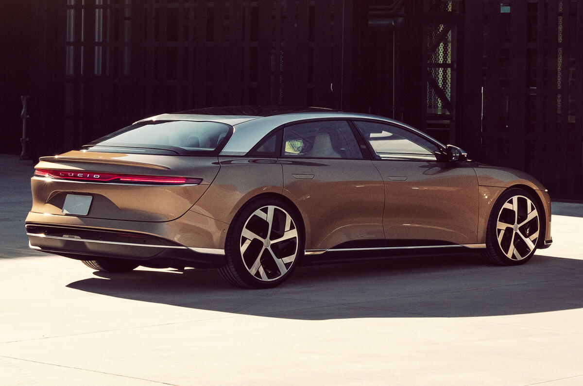 2020 Lucid Air - rear 2020 Lucid Air - rear