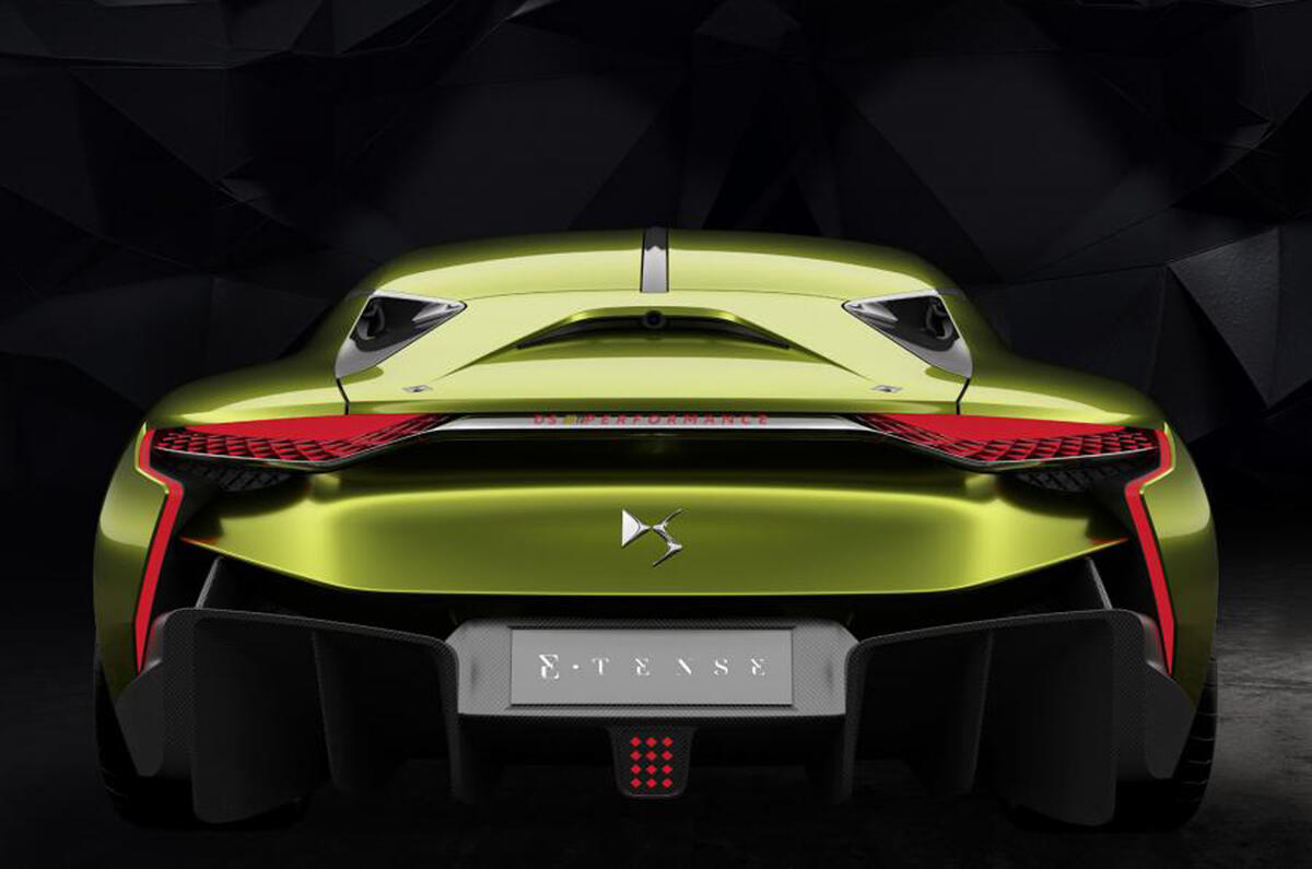 DS E-Tense concept