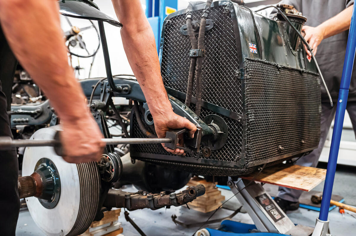 Bentley Blower continuation - engine