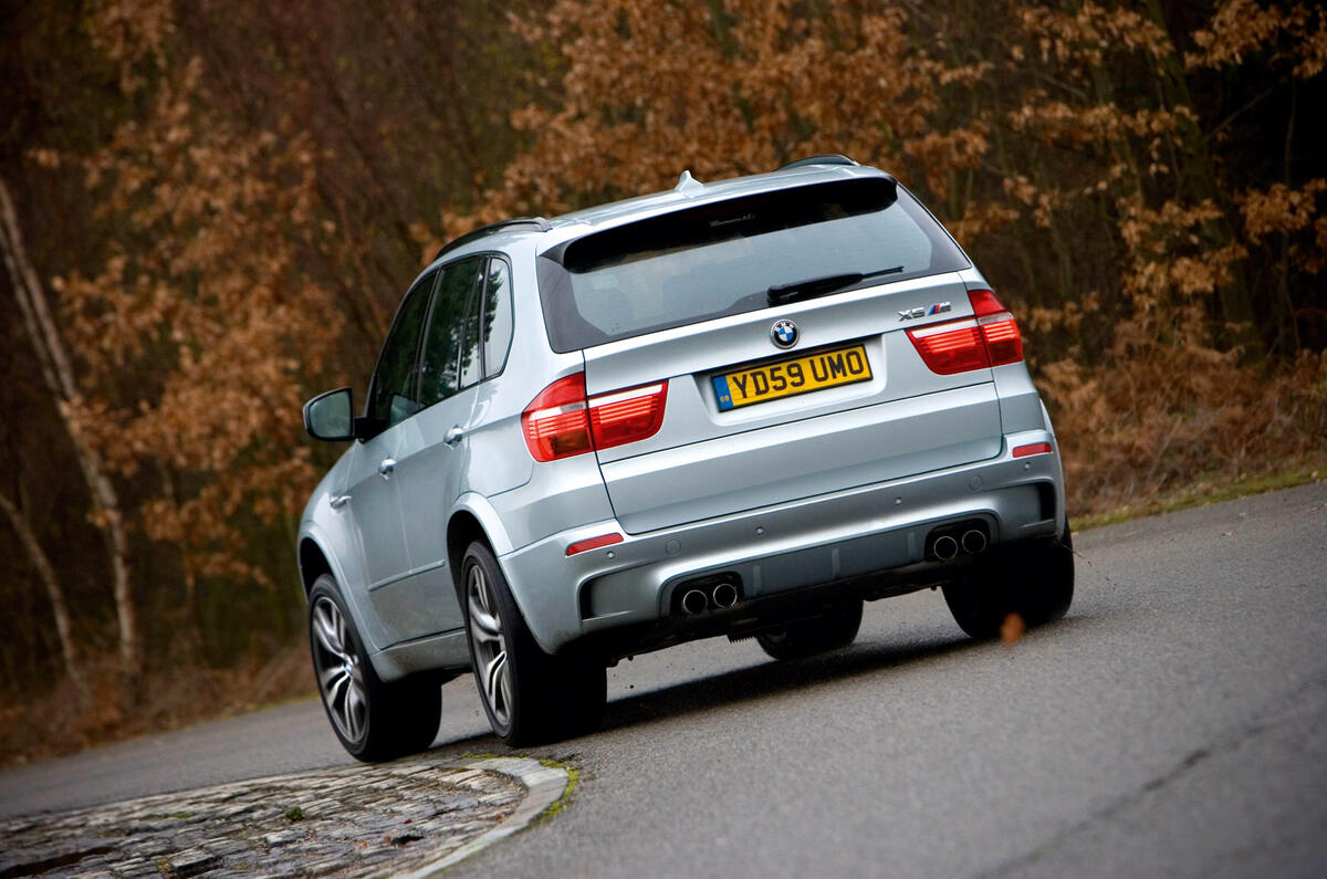 BMW X5 M 2009 - tracking rear