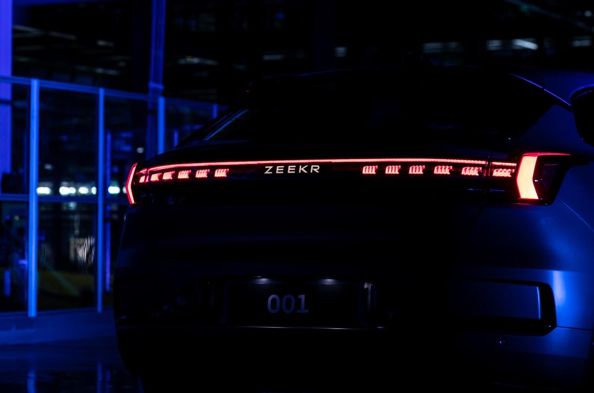 4 Zeekr 001 4 Zeekr 001