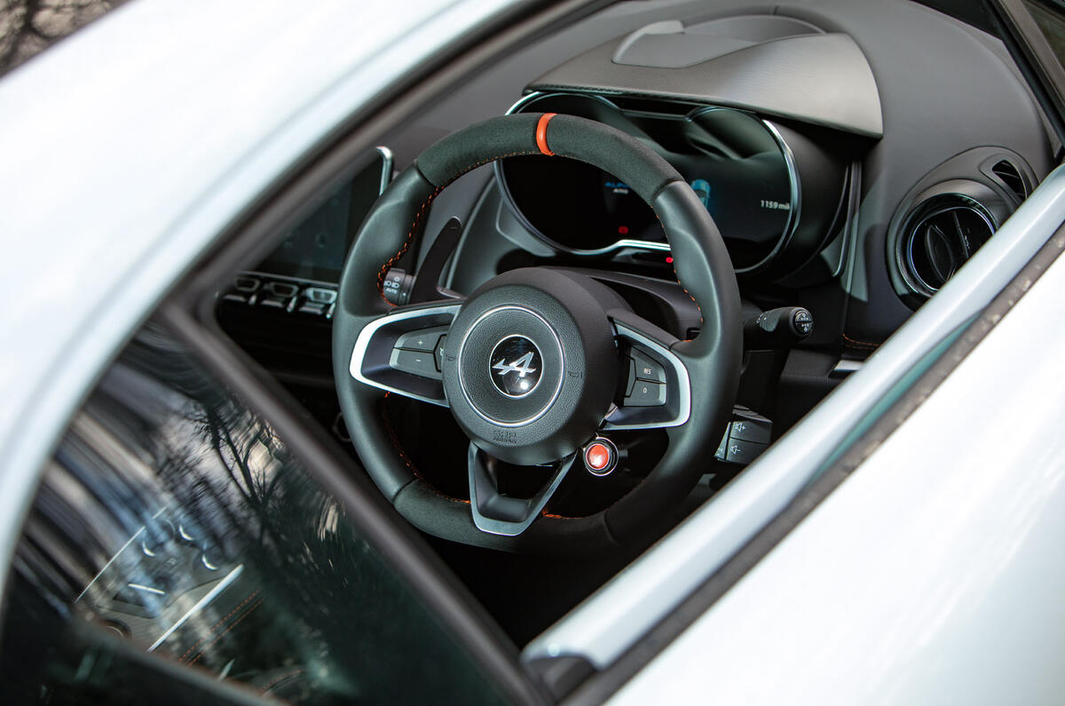 Alpine A110 S - interior Alpine A110 S - interior