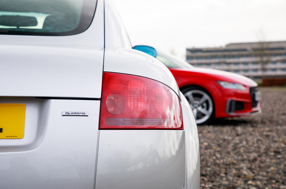 Audi TT Mk1 - static rear Audi TT Mk1 - static rear