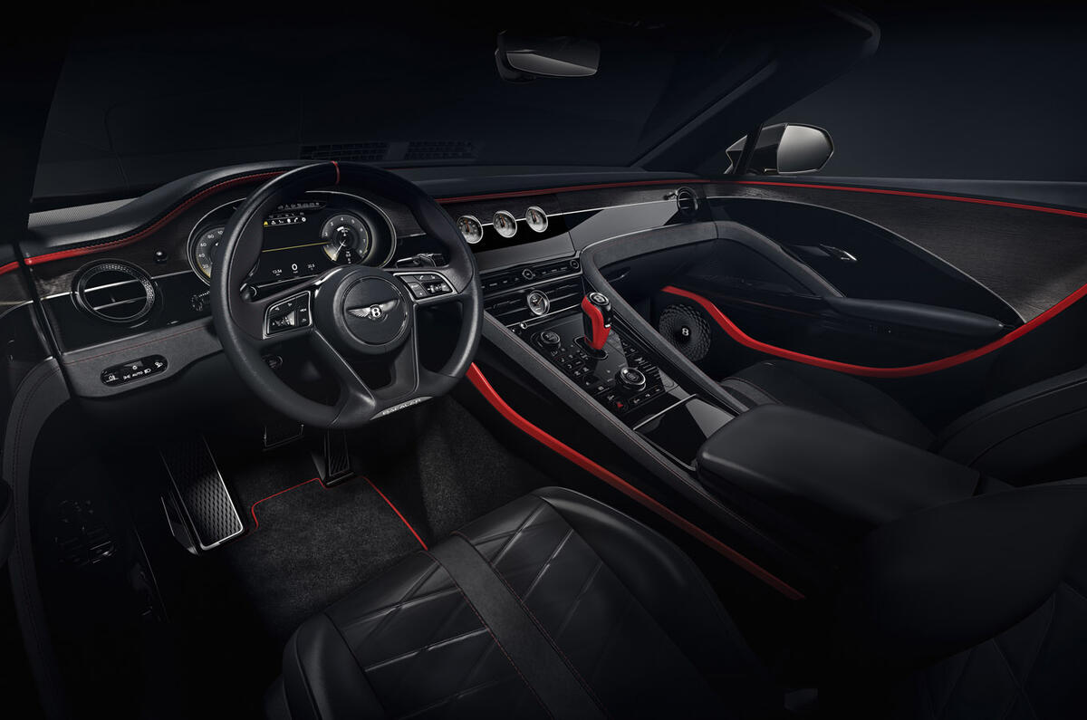 Bentley Bacalar Fulton 2020 - interior Bentley Bacalar Fulton 2020 - interior