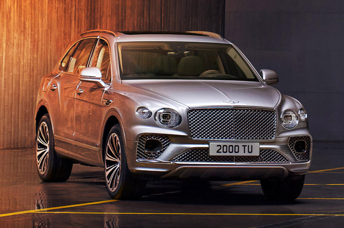 Bentley Bentayga facelift - static front Bentley Bentayga facelift - static front