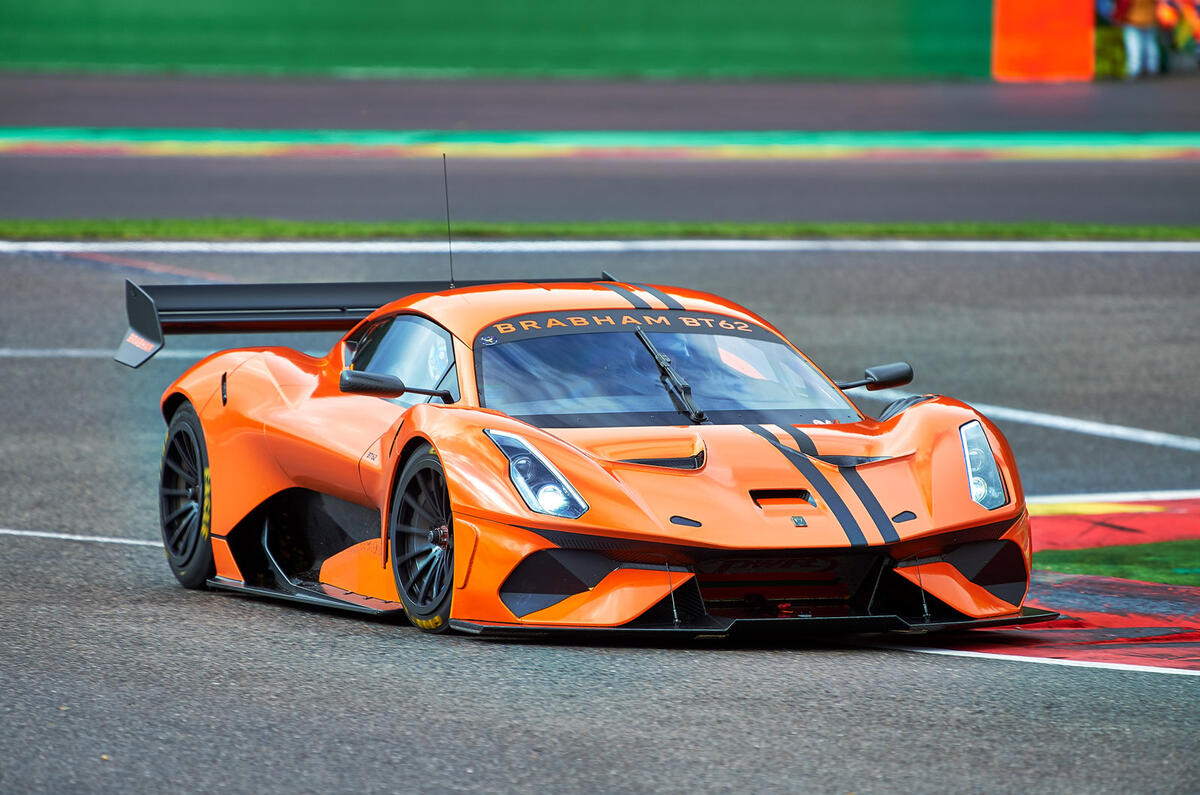 Brabham BT62 Competition Specification - hero front Brabham BT62 Competition Specification - hero front