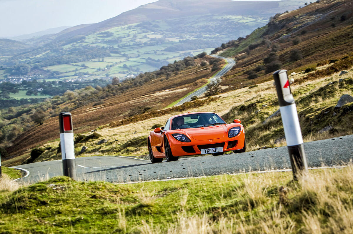Car on Yorkshire Moors