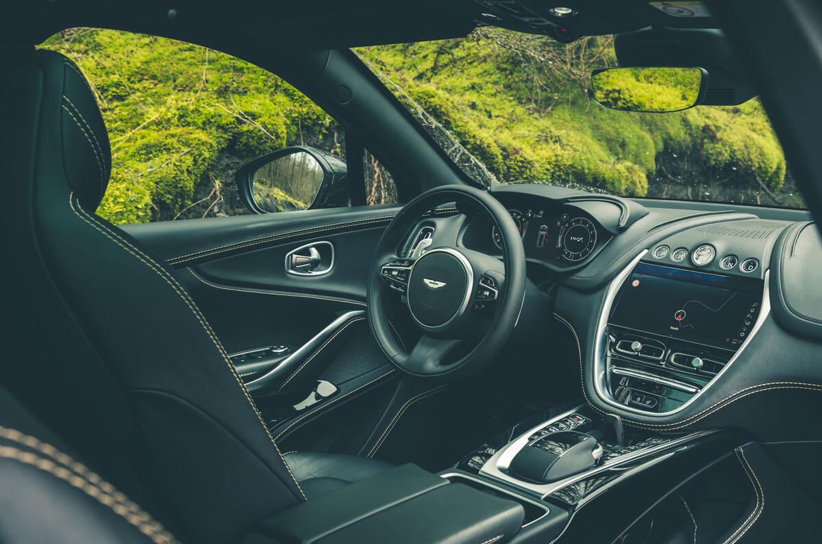 Game Changer 2020 Aston Martin DBX - cabin Game Changer 2020 Aston Martin DBX - cabin