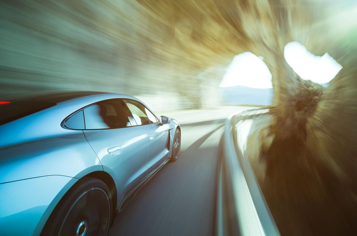 Game Changer 2020 Porsche Taycan - tunnel Game Changer 2020 Porsche Taycan - tunnel