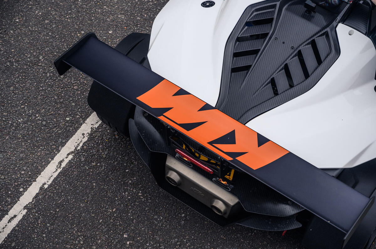 KTM Xbow Darkside developments demonstrator - rear KTM Xbow Darkside developments demonstrator - rear