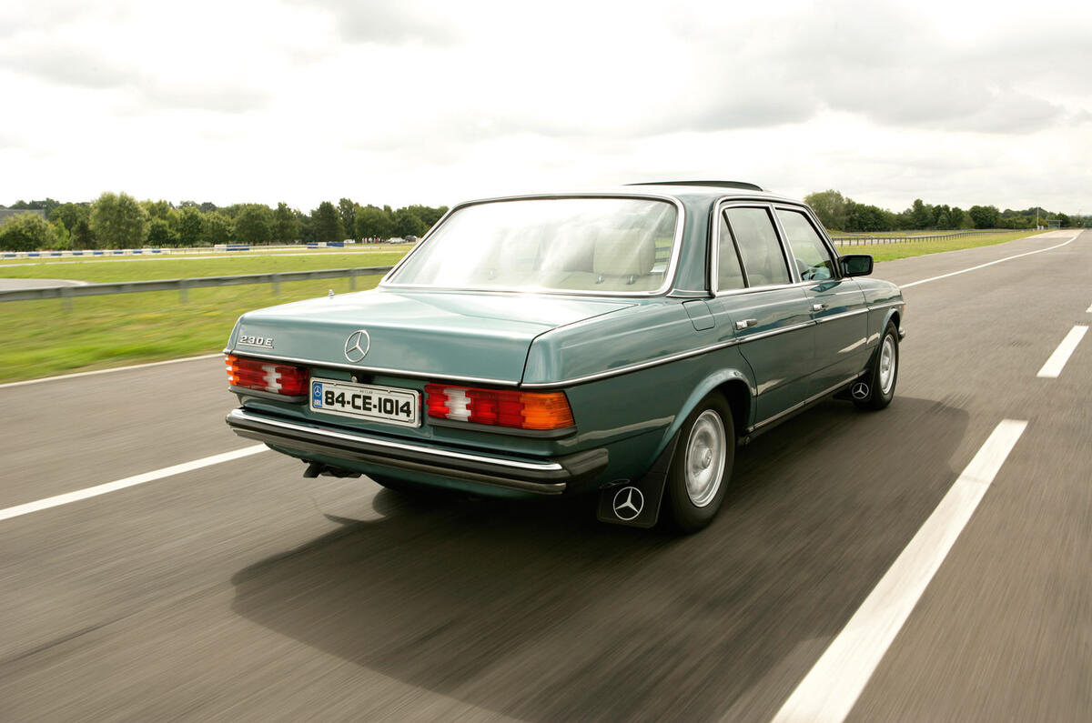 Mercedes-Benz W123 - hero rear Mercedes-Benz W123 - hero rear