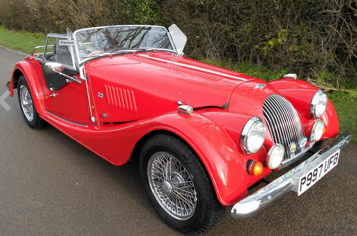 Morgan 4/4 - static front Morgan 4/4 - static front