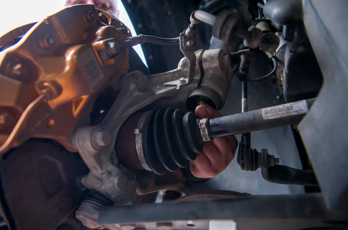 5 Polestar 2 Goodwood 2021 dampers details 5 Polestar 2 Goodwood 2021 dampers details