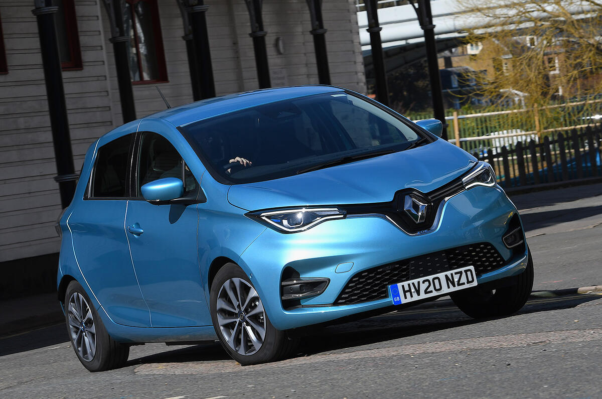 Renault Zoe - front Renault Zoe - front