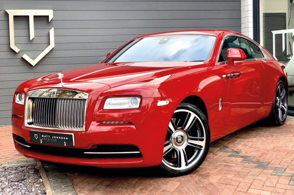 Rolls-Royce Wraith - static front Rolls-Royce Wraith - static front