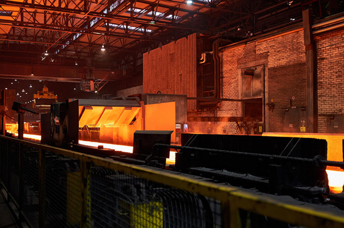 5 steel being pressed 5 steel being pressed
