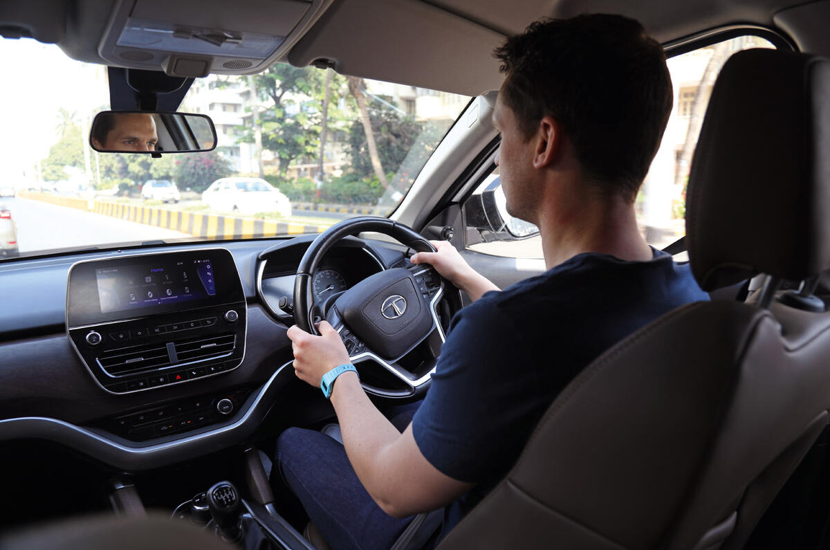 Tata Harrier 2019 - interior Tata Harrier 2019 - interior