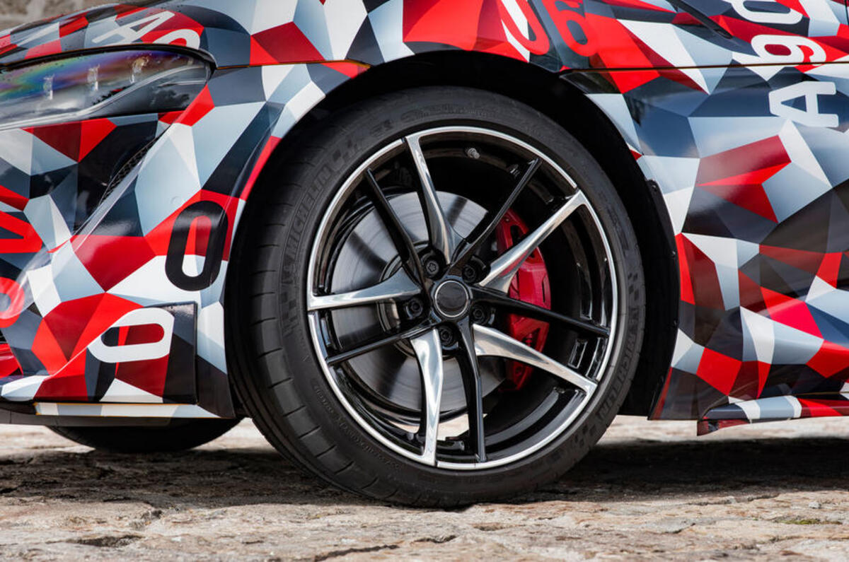 Toyota Supra prototype wheel