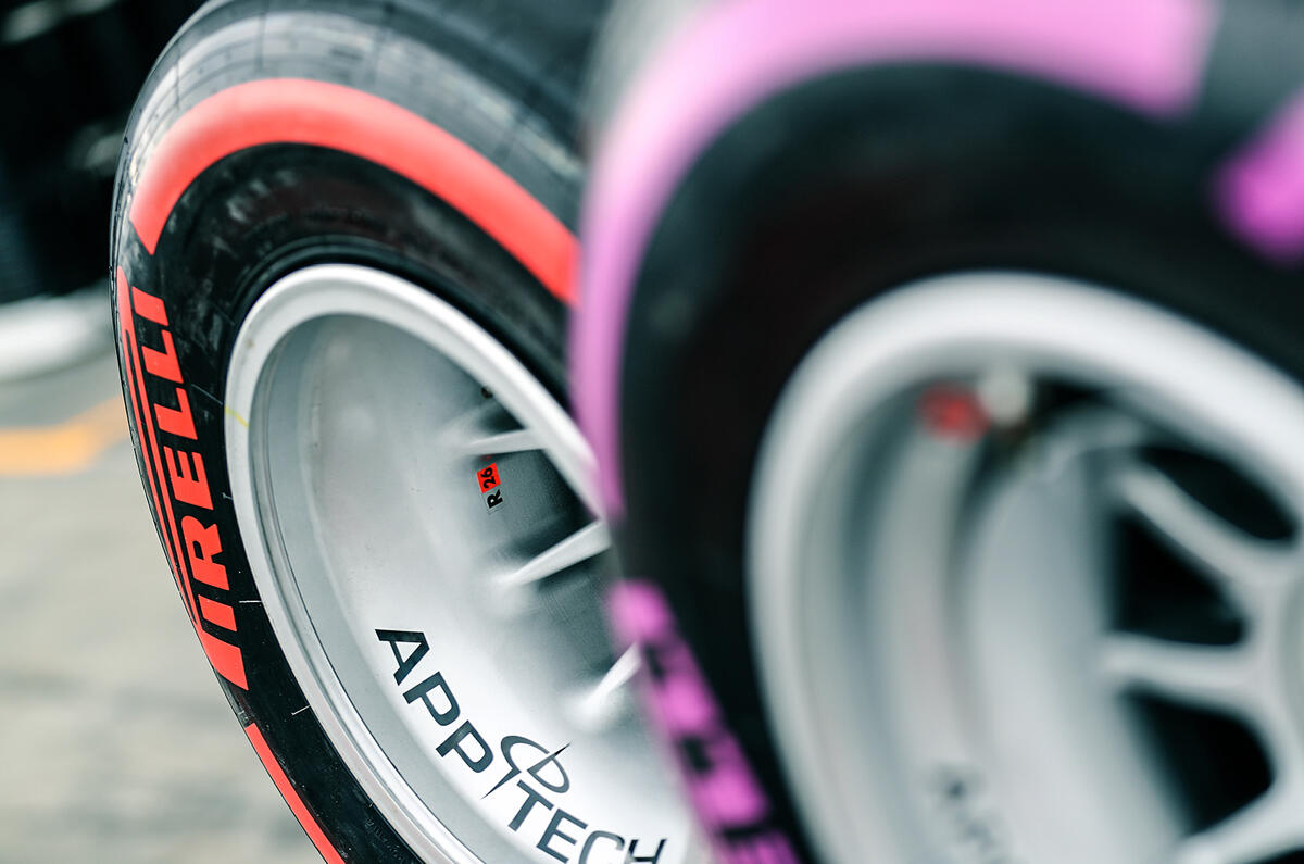 Pirelli racing tyres