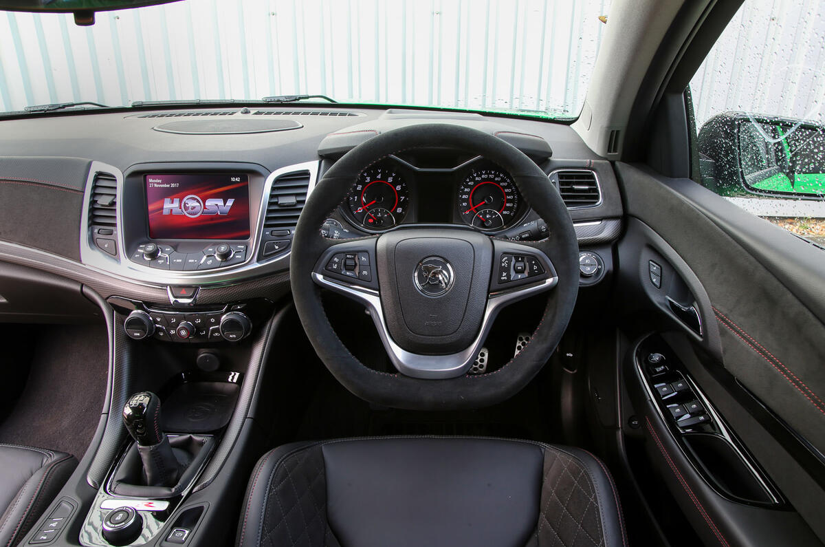 Vauxhall VXR8 - interior Vauxhall VXR8 - interior