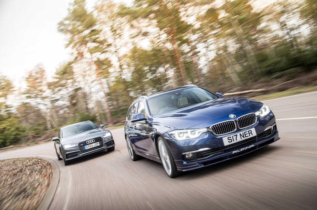 Alpina D3 Biturbo and Audi A7