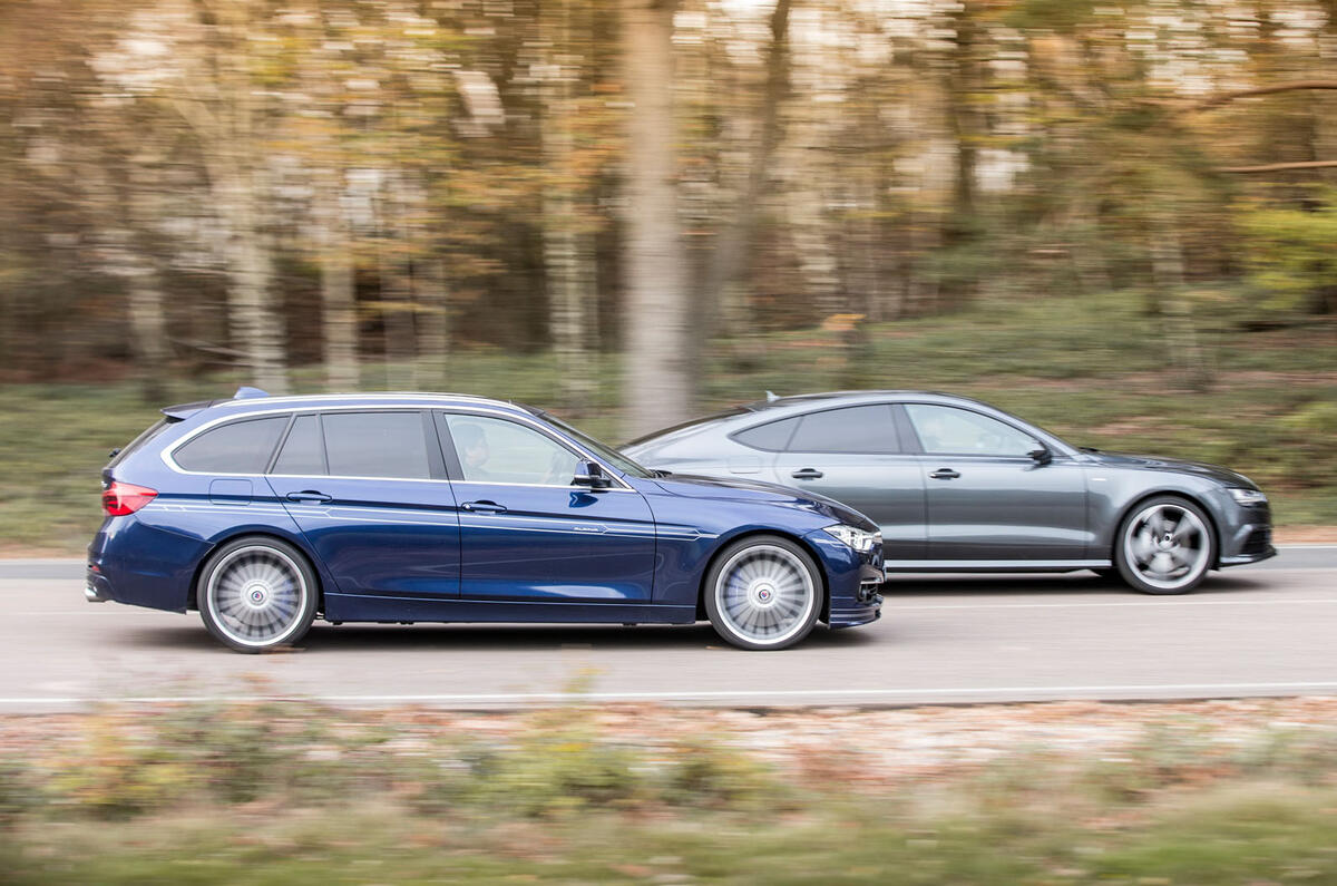 Alpina D3 Biturbo and Audi A7
