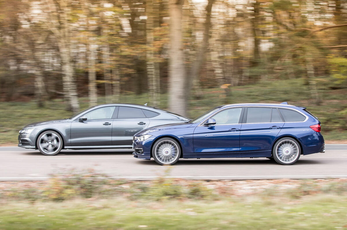 Alpina D3 Biturbo and Audi A7
