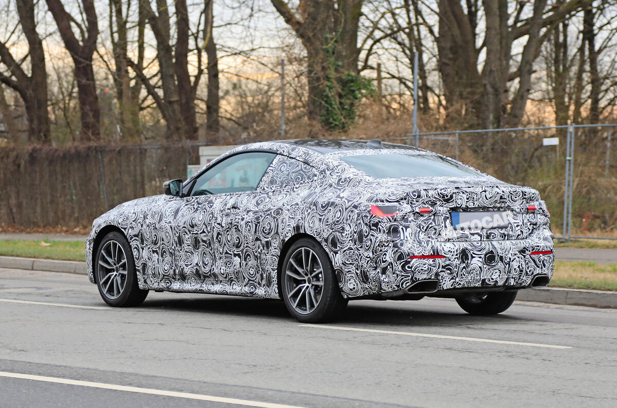 BMW 4 Series Coupe 2020 - hero rear BMW 4 Series Coupe 2020 - hero rear
