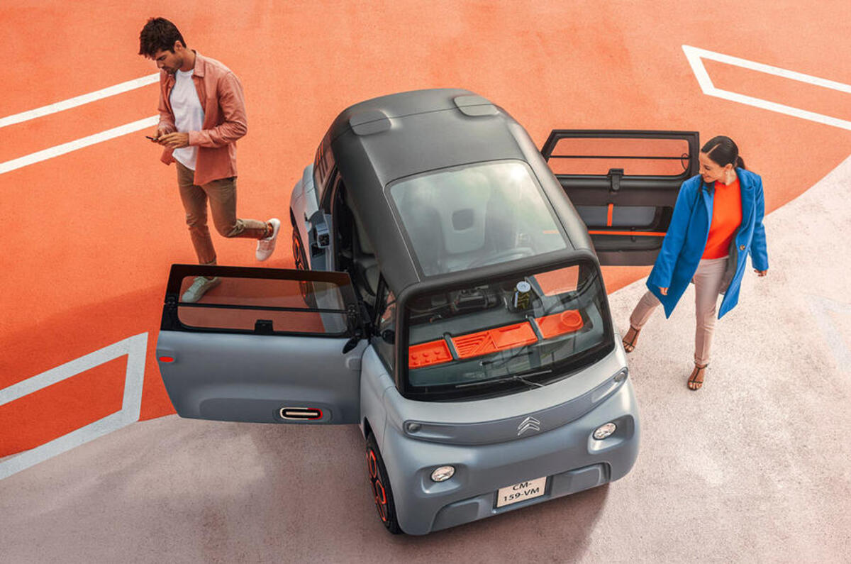 Citroen Ami 2020 - stationary rear Citroen Ami 2020 - stationary rear