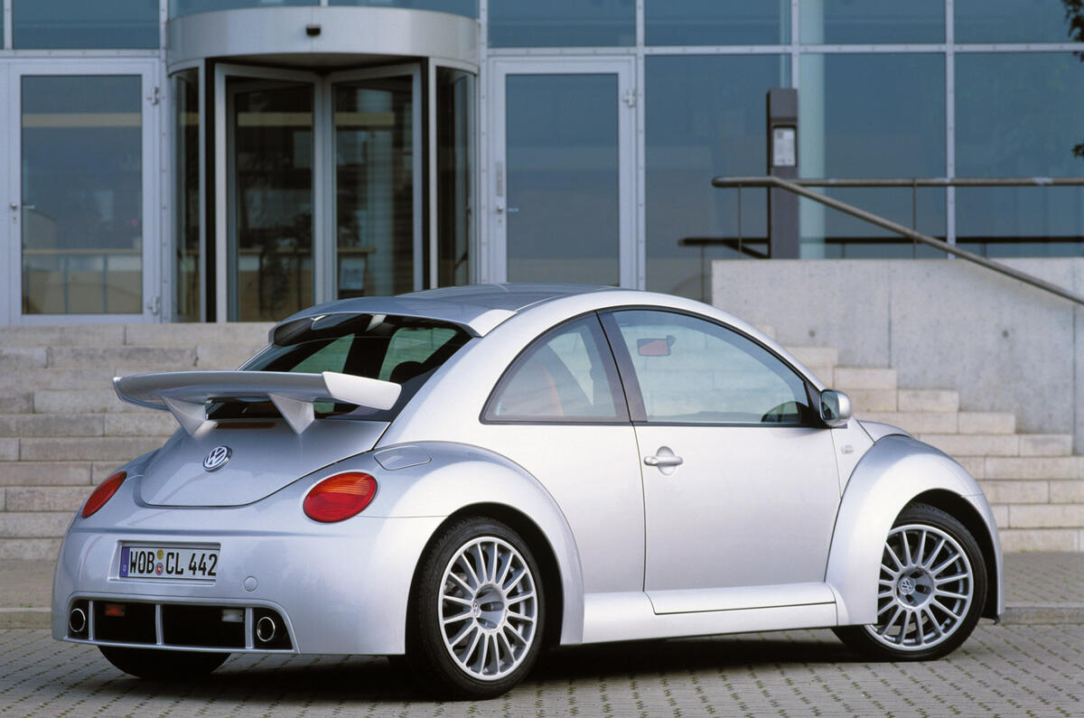Volkswagen Beetle RSI - stationary side Volkswagen Beetle RSI - stationary side